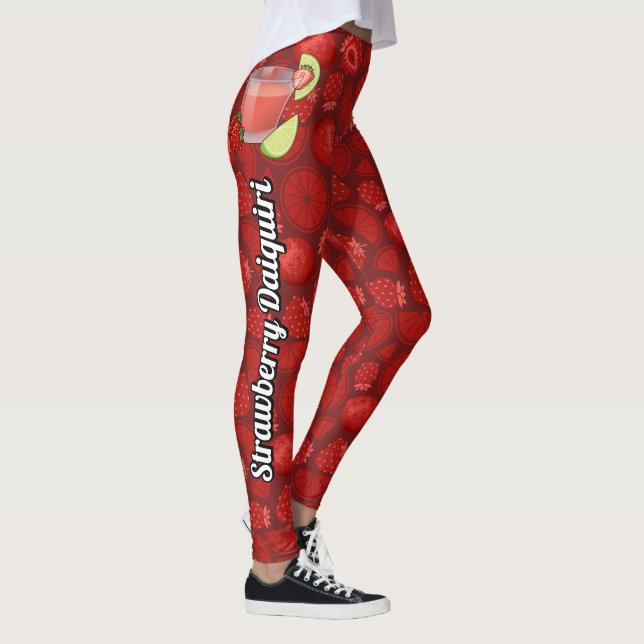 Leggings Légumineuses de fraises Daiquiri (Droite)