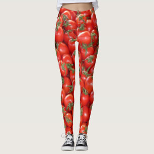 Leggings Légumineuses de tomates rouges