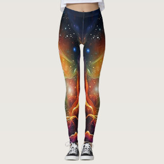 Leggings Légumineuses de yoga personnalisées avec chakras