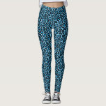 Leggings Légumineuses empreintes de léopard bleues<br><div class="desc">Ces leggings amusants ont un design empreinte de léopard bleu. Idéal pour courir,  faire du yoga,  faire de l'exercice à la salle de sport,  ou à chaque fois que vous voulez faire une déclaration de mode poster de animal amusante!</div>