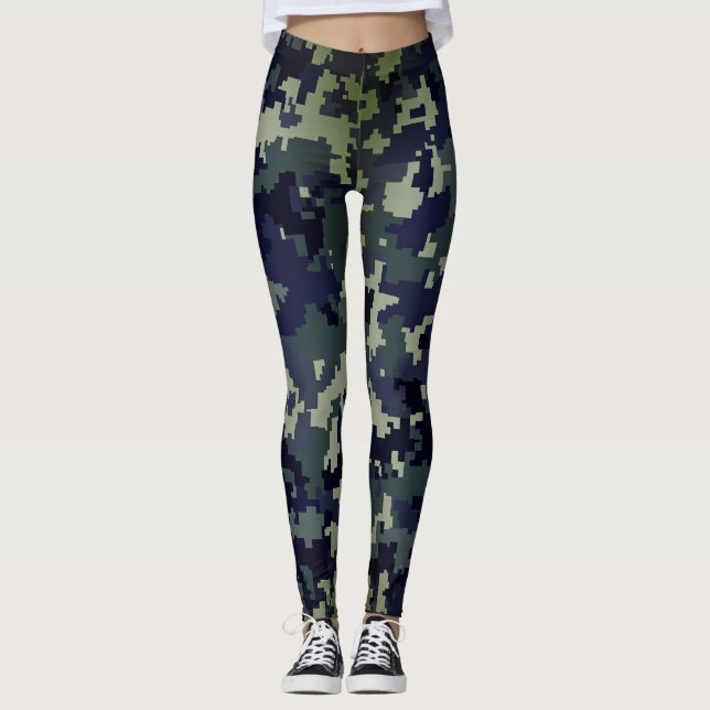 Leggings Légumineuses en marbre motif (Devant)