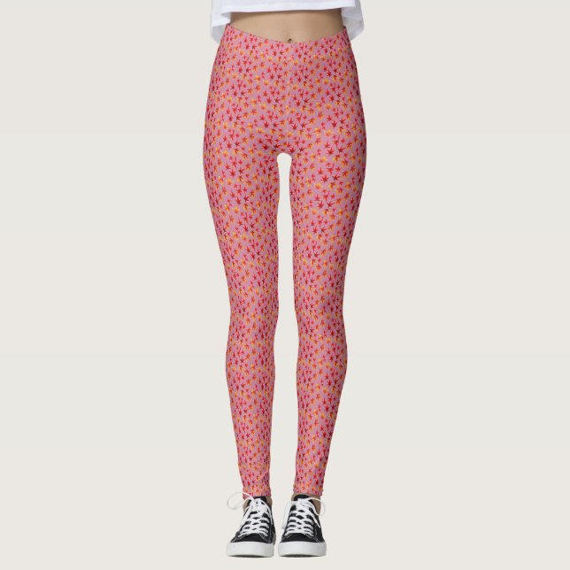 Leggings Légumineuses feuilles (Devant)
