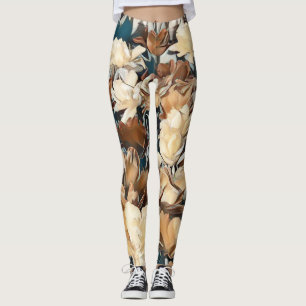 Leggings Légumineuses florales avec effet fée