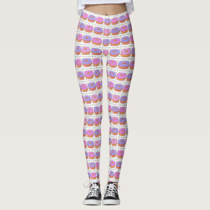 Leggings Légumineuses Motifs de beignes