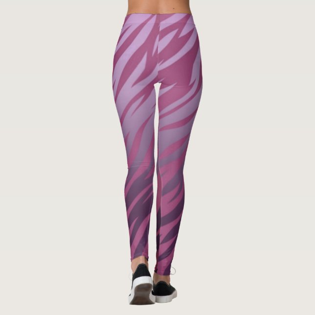 Leggings Légumineuses roses (Dos)