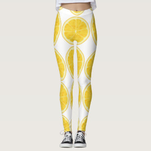 Leggings Légumineuses - Tranches de citron