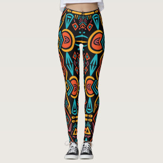 Leggings L'élégance tribale africaine
