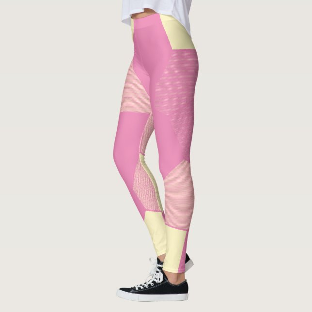 Leggings Lémonade rose (Gauche)