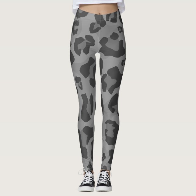 Leggings Leopard Cheetah Cougar Jaguar Puma Motif (Devant)