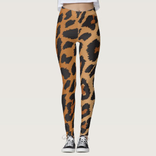 Leggings Leopard Cheetah Spots Wild Poster de animal Motif