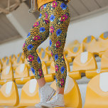 Leggings Leopard de luxe avec fleurs Imprimer<br><div class="desc">Les Leggings empreintes de léopard de luxe sont un choix audacieux et tendance avec des fleurs vives et un motif empreinte de léopard complexe. La combinaison unique de la fleur colorée frappante et de l'empreinte de léopard classique crée une fusion captivante d'esthétique moderne et animaliste. Ces légumineuses sont polyvalentes, adaptées...</div>