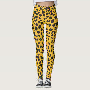 Leggings léopard de texture
