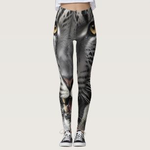 Leggings Léopard des neiges