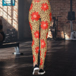 Leggings Leopard exotique de luxe avec fleur rouge Imprimer<br><div class="desc">Les Leggings empreintes de léopard de luxe sont un choix audacieux et tendance avec une fleur rouge vif et un motif empreinte de léopard complexe. La combinaison unique de la fleur rouge frappante et de l'empreinte de léopard classique crée une fusion captivante d'esthétique moderne et animaliste. Ces légumineuses sont polyvalentes,...</div>