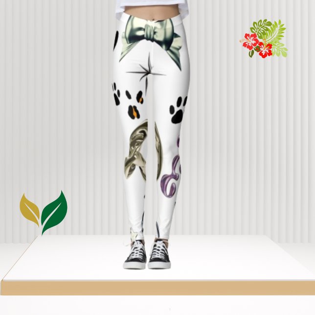 Leggings léopards sauvages (Créateur téléchargé)