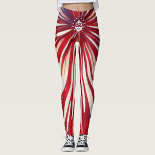 Leggings Les 250 ans d'Amérique 1776-2026 Feux d'artifice R
