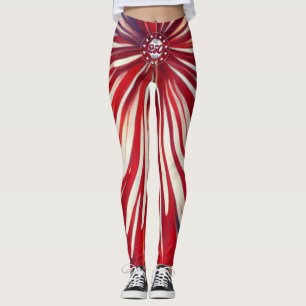 Leggings Les 250 ans d'Amérique 1776-2026 Feux d'artifice R