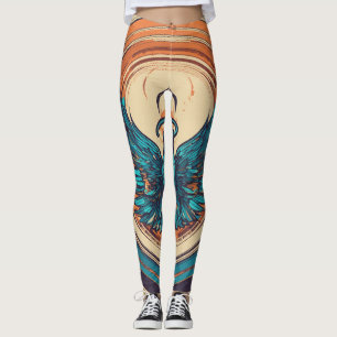 Leggings "Les ailes en mouvement"