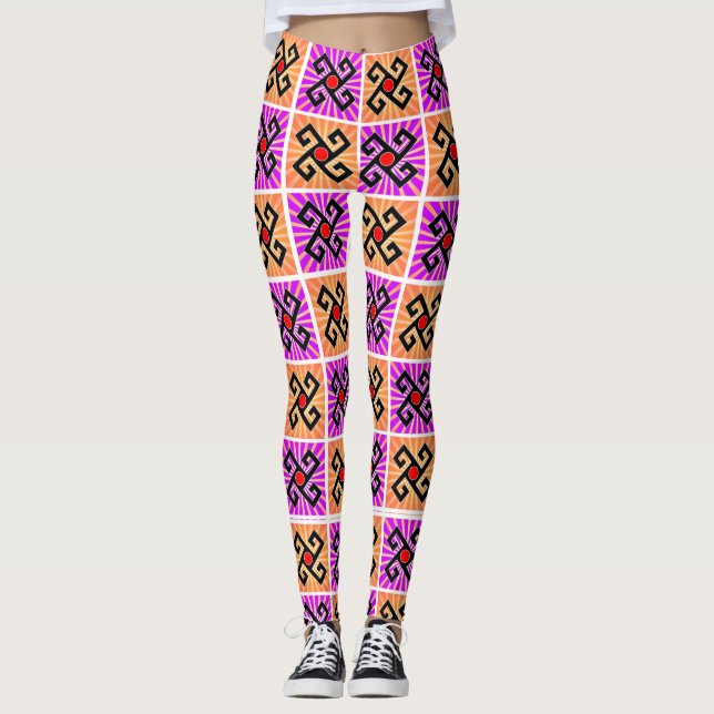 Leggings Les Amérindiens étaient les premiers... (Devant)