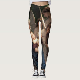 Leggings Les Anges par William Adolphe Bouguereau