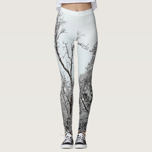 Leggings Les arbres, au bord de l'eau (Devant)