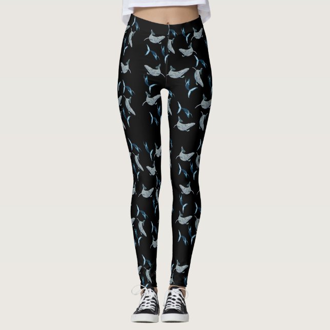 Leggings Les baleines (Devant)