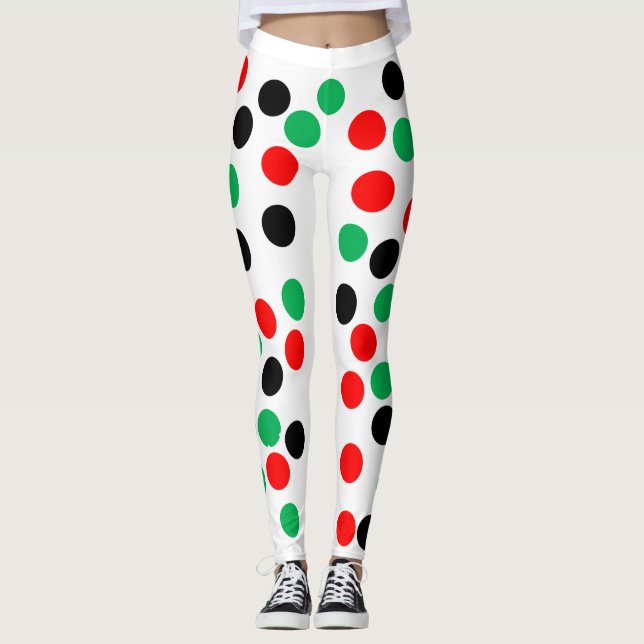 Leggings Les boules colorées (Devant)