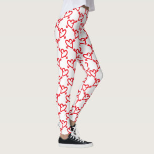 Leggings Les coeurs et les flèches de Valentine