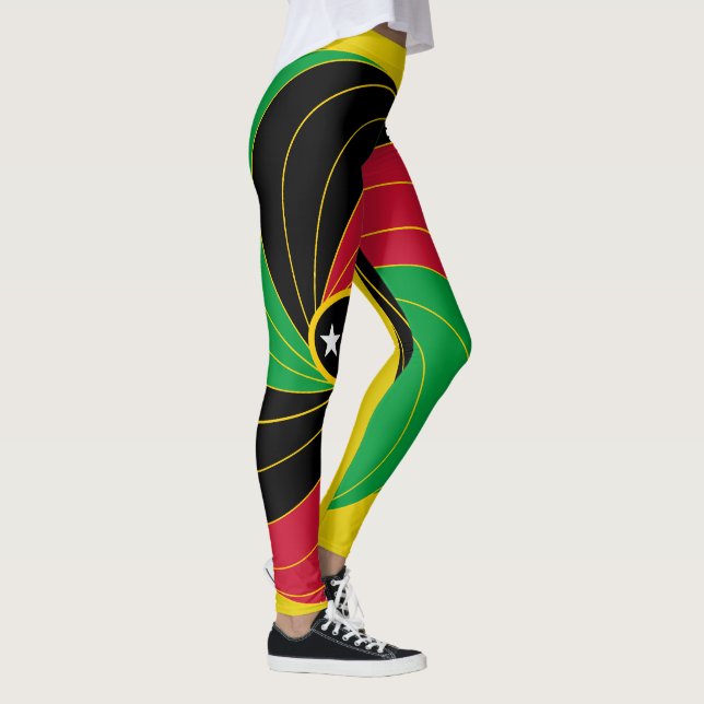 Leggings Les couleurs de ST. Kitt & Nevis (Droite)