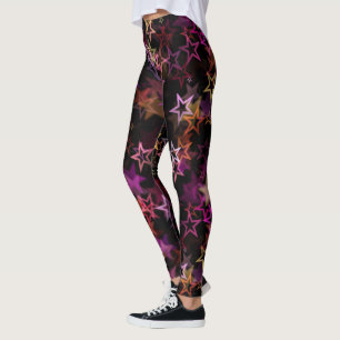 Leggings Les Étoiles Colorées Dansent En Toute Sensation