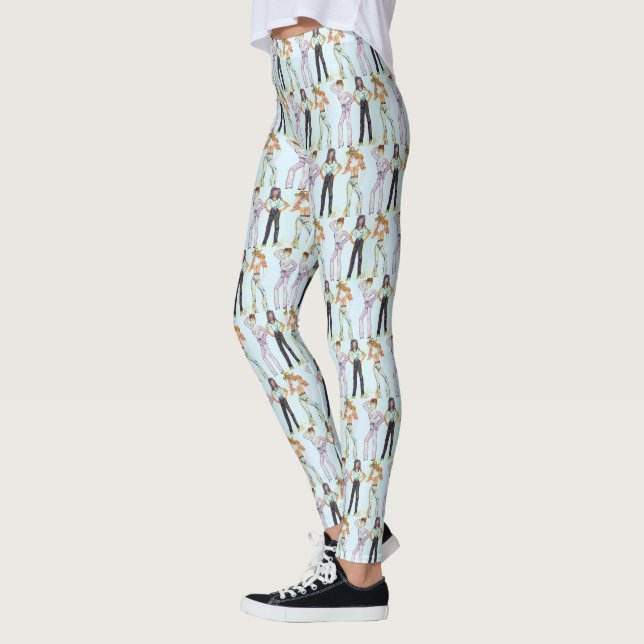 LEGGINGS LES FILLES SERONT DES FILLES (Gauche)