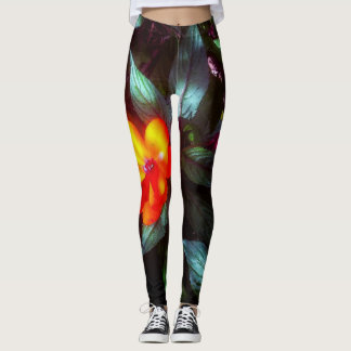 Leggings Les fleurs jaillissent sous le soleil