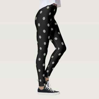 Leggings Les guêtres classiques de point de polka -
