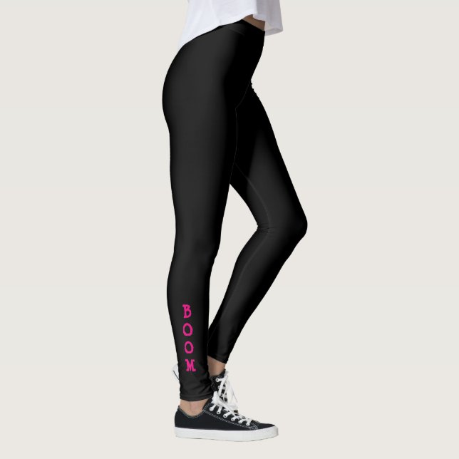 Leggings Les guêtres des femmes de "BOOM" (Droite)
