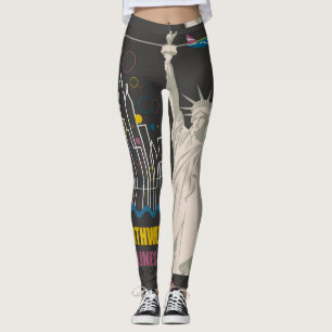 Leggings Les guêtres des femmes de New York