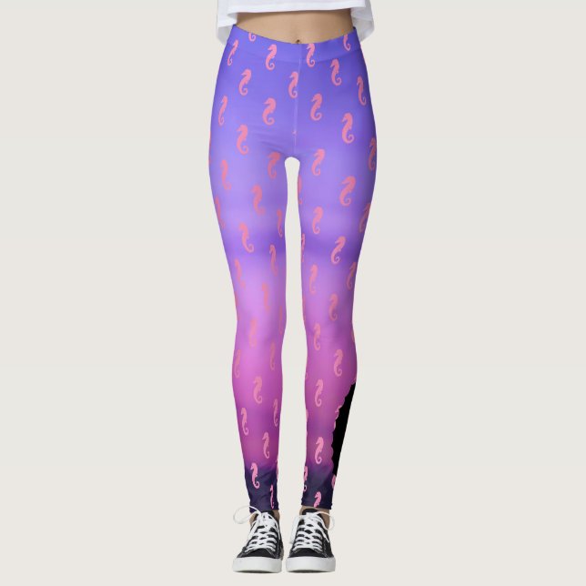 Leggings Les hippocampes (Devant)