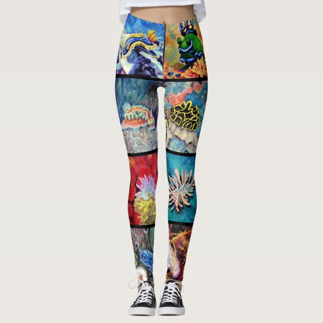 Leggings Les Jambes de Nudi Art !! (Devant)