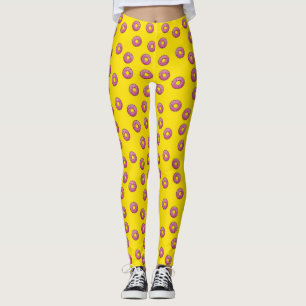 Leggings Les jambières des femmes Donuts