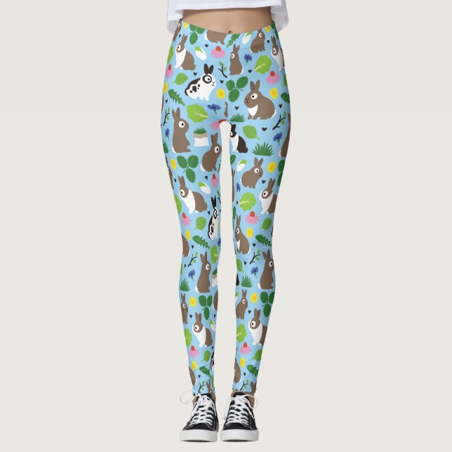 Leggings Les lapins Et Leurs Traitements (Devant)