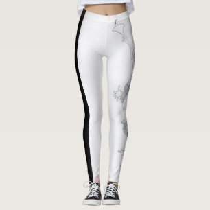 Leggings Les leggins de serpent