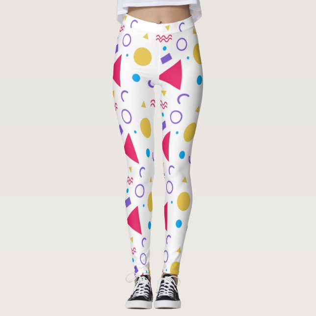 Leggings Les miettes du parti (Devant)