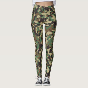Leggings Les militaires de soldat de GI camouflent M. Mme