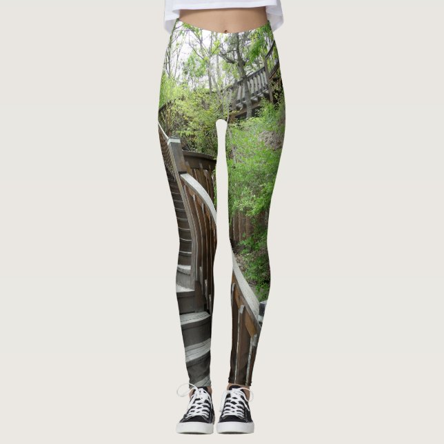 Leggings Les neutraux naturels de l'extérieur sont polyvale (Devant)