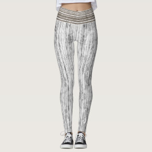 Leggings Les nuances de marbre gris et de Motif en bande