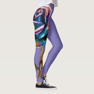 Leggings Les pétales dorés