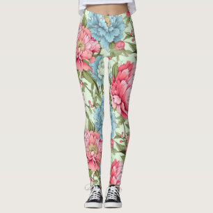 Leggings Les pivoines taïwanaises