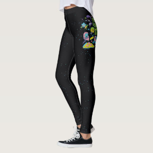 Leggings Les titans de l'adolescence vont ! graphique