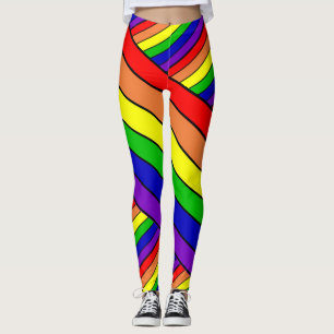 Leggings Lesbian LGBT Pride Arc-en-ciel