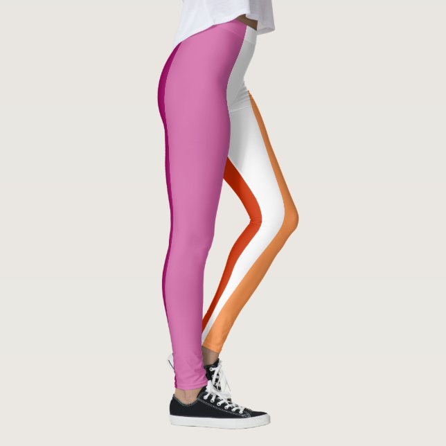 Leggings Lesbian Pride Flag LGBTQ (Droite)