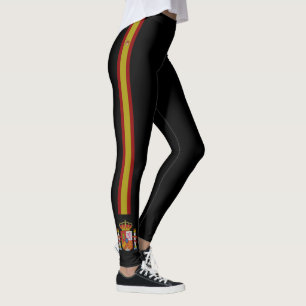 Leggings L'Espagne barre le drapeau